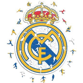 Real Madrid dřevěné puzzle Crest 270 pcs
