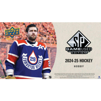 NHL boxy hokejové karty NHL 2024-25 Upper Deck SP Game Used Hobby Box