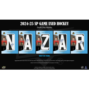 NHL boxy hokejové karty NHL 2024-25 Upper Deck SP Game Used Hobby Box