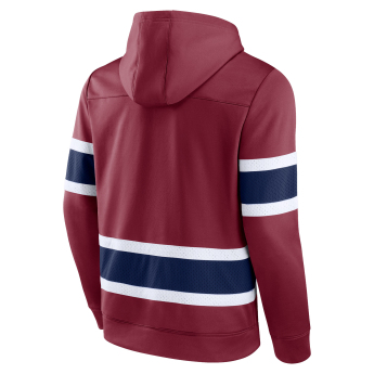 Colorado Avalanche pánská mikina s kapucí Iconic NHL Exclusive Pullover Hoodie