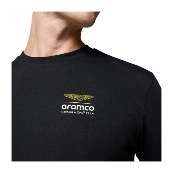 Aston Martin pánské tričko Wireframe Graphic black F1 Team 2025