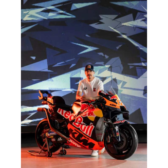 Red Bull KTM pánské tričko rider Maverick Vinales white 2025