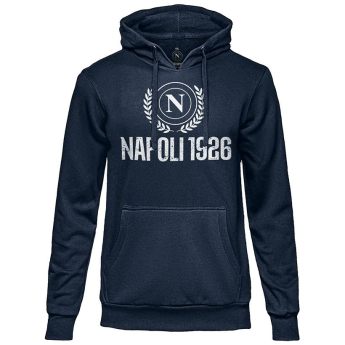 SSC Napoli pánská mikina s kapucí Crest navy