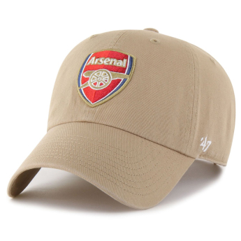 FC Arsenal čepice baseballová kšiltovka Clean Up khaki