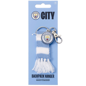 Manchester City přívěšek na tašku Blue Bar Scarf