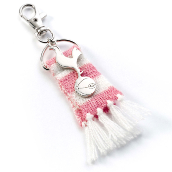 Tottenham Hotspur přívěšek na tašku Pink Bar Scarf