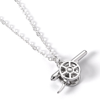 FC Arsenal přívěšek na krk Silver Finish Cannon Necklace