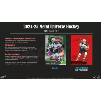 NHL boxy hokejové karty NHL 2024-25 Upper Deck Skybox Metal Universe Hobby Box