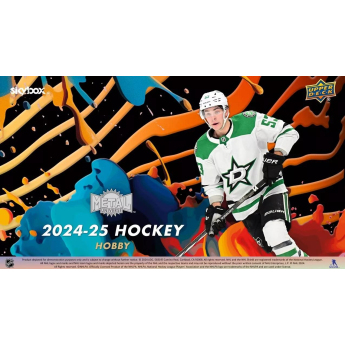 NHL boxy hokejové karty NHL 2024-25 Upper Deck Skybox Metal Universe Hobby Box