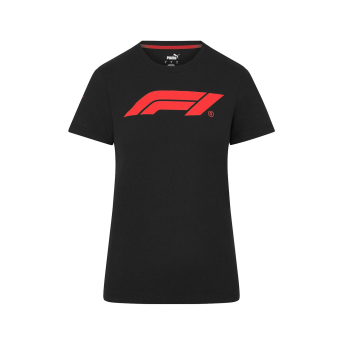Formule 1 dámské tričko Logo black F1 Team 2025