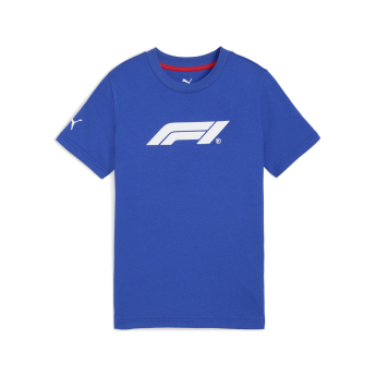 Formule 1 dětské tričko Logo blue F1 Team 2025
