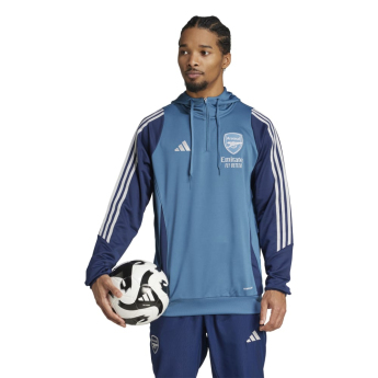 FC Arsenal pánská mikina s kapucí Track blue