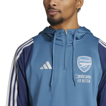 FC Arsenal pánská mikina s kapucí Track blue