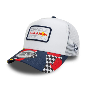 Red Bull Racing čepice baseballová kšiltovka Abstract Trucker white F1 Team 2025