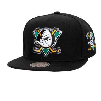 Anaheim Ducks čepice flat kšiltovka Stripes Snapback Vntg