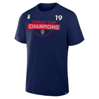 Florida Panthers pánské tričko 2025 Stanley Cup Champions Name & Number - Matthew Tkachuk #19