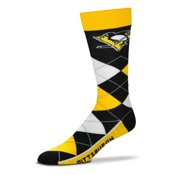 Pittsburgh Penguins ponožky graphic argyle lineup socks