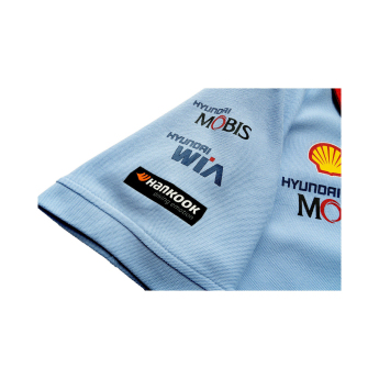 Hyundai Motorsport pánské polo tričko blue 2025