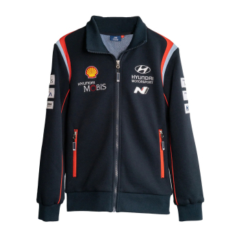 Hyundai Motorsport pánská mikina Sponsor navy 2025