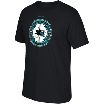 San Jose Sharks pánské tričko Slick Pass black