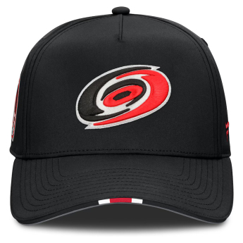 Carolina Hurricanes čepice baseballová kšiltovka 2025 Draft Authentic Pro Structured Adjustable