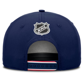 Columbus Blue Jackets čepice baseballová kšiltovka 2025 Draft Authentic Pro Structured Adjustable