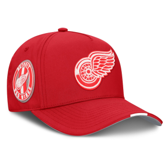 Detroit Red Wings čepice baseballová kšiltovka 2025 Draft Authentic Pro Structured Adjustable