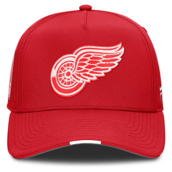 Detroit Red Wings čepice baseballová kšiltovka 2025 Draft Authentic Pro Structured Adjustable
