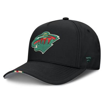 Minnesota Wild čepice baseballová kšiltovka 2025 Draft Authentic Pro Structured Adjustable