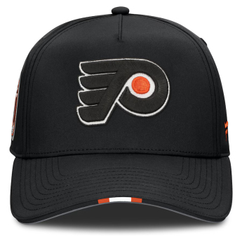Philadelphia Flyers čepice baseballová kšiltovka 2025 Draft Authentic Pro Structured Adjustable