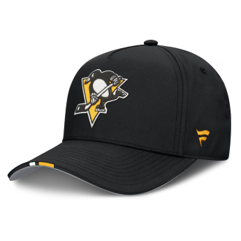 Pittsburgh Penguins čepice baseballová kšiltovka 2025 Draft Authentic Pro Structured Adjustable