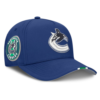 Vancouver Canucks čepice baseballová kšiltovka 2025 Draft Authentic Pro Structured Adjustable
