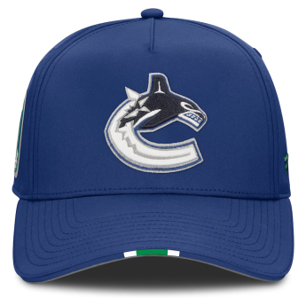 Vancouver Canucks čepice baseballová kšiltovka 2025 Draft Authentic Pro Structured Adjustable
