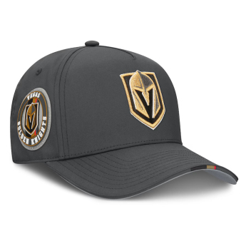 Vegas Golden Knights čepice baseballová kšiltovka 2025 Draft Authentic Pro Structured Adjustable