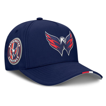Washington Capitals čepice baseballová kšiltovka 2025 Draft Authentic Pro Structured Adjustable