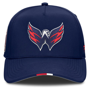 Washington Capitals čepice baseballová kšiltovka 2025 Draft Authentic Pro Structured Adjustable