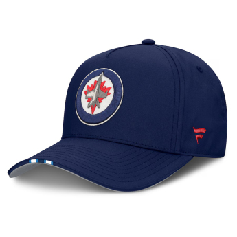 Winnipeg Jets čepice baseballová kšiltovka 2025 Draft Authentic Pro Structured Adjustable