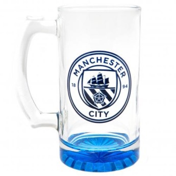 Manchester City sklenice Stein Glass Tankard CC