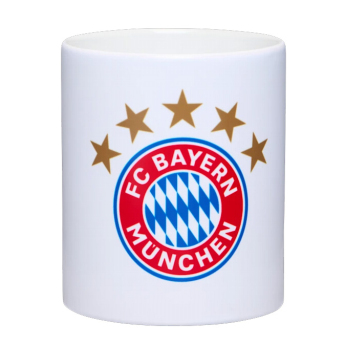 Bayern Mnichov hrníček 5 stars white