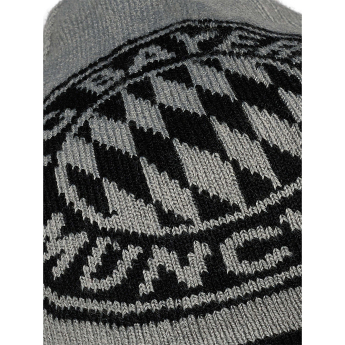Bayern Mnichov dětská zimní čepice Reverse grey