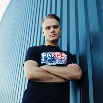Paris Saint Germain pánské tričko Repeat black