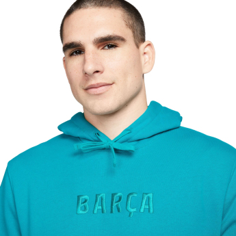 FC Barcelona pánská mikina Club aqua