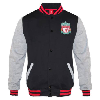 FC Liverpool pánská bunda Varsity black