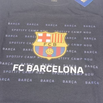 FC Barcelona pánské tričko Emblem marino