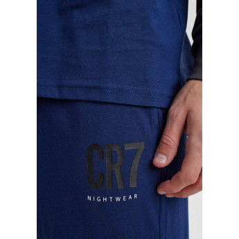 Cristiano Ronaldo pánské pyžamo CR7 Long navy