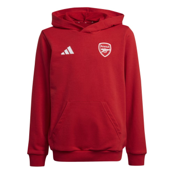 FC Arsenal dětská mikina s kapucí red