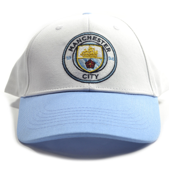 Manchester City čepice baseballová kšiltovka Constrast sky white
