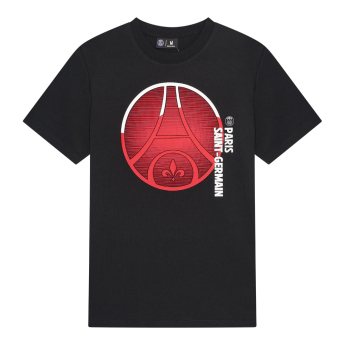 Paris Saint Germain pánské tričko Gradient Logo black