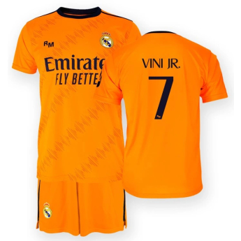 Real Madrid dětský set replica 24/25 Away Vini Jr