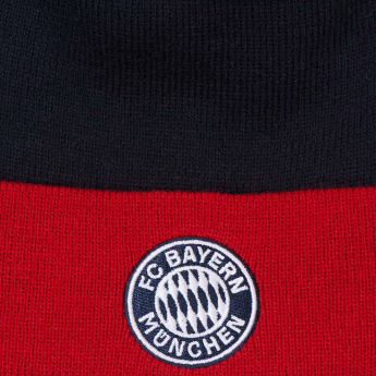 Bayern Mnichov dětská zimní čepice redblack
